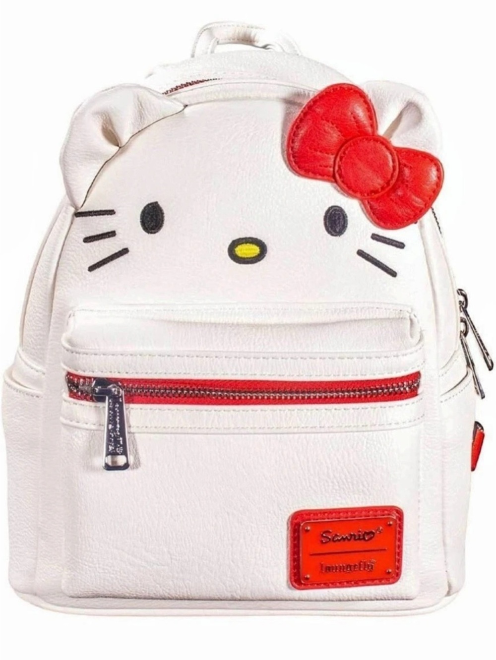 Loungefly Sanrio Hello Kitty mini backpack in White & Red NWT